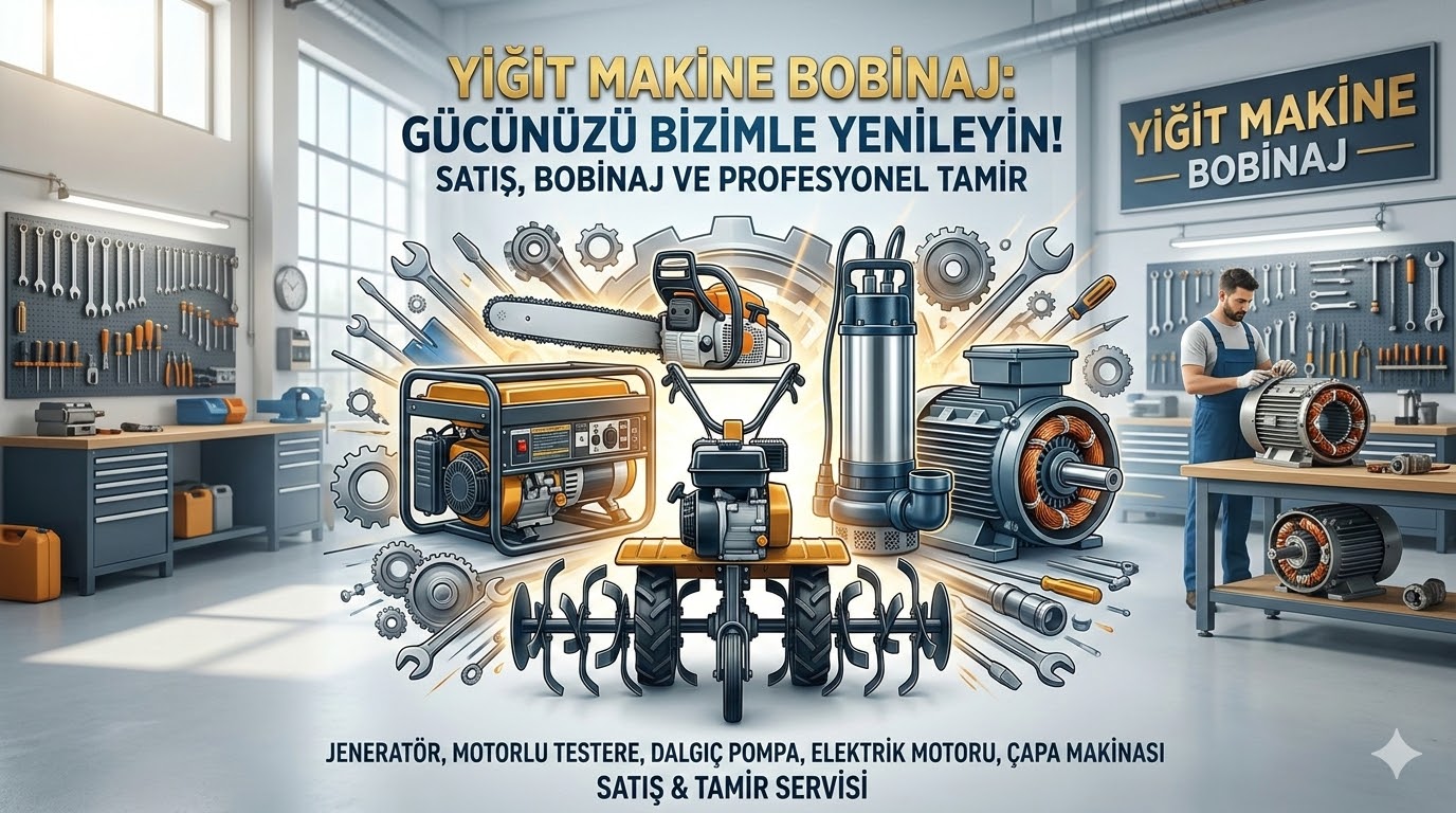 Yiğit Makine Bobinaj Ana Görsel
